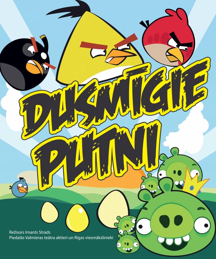 Izrāde "Dusmīgie putni"