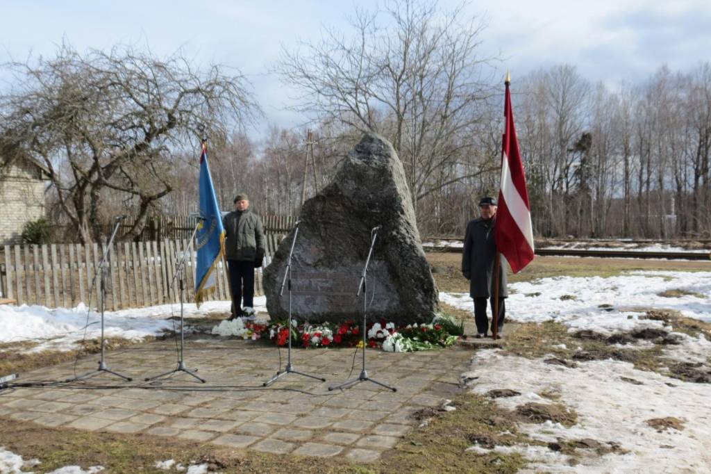 Pieminēs 1949. gada 25. marta deportācijas upurus