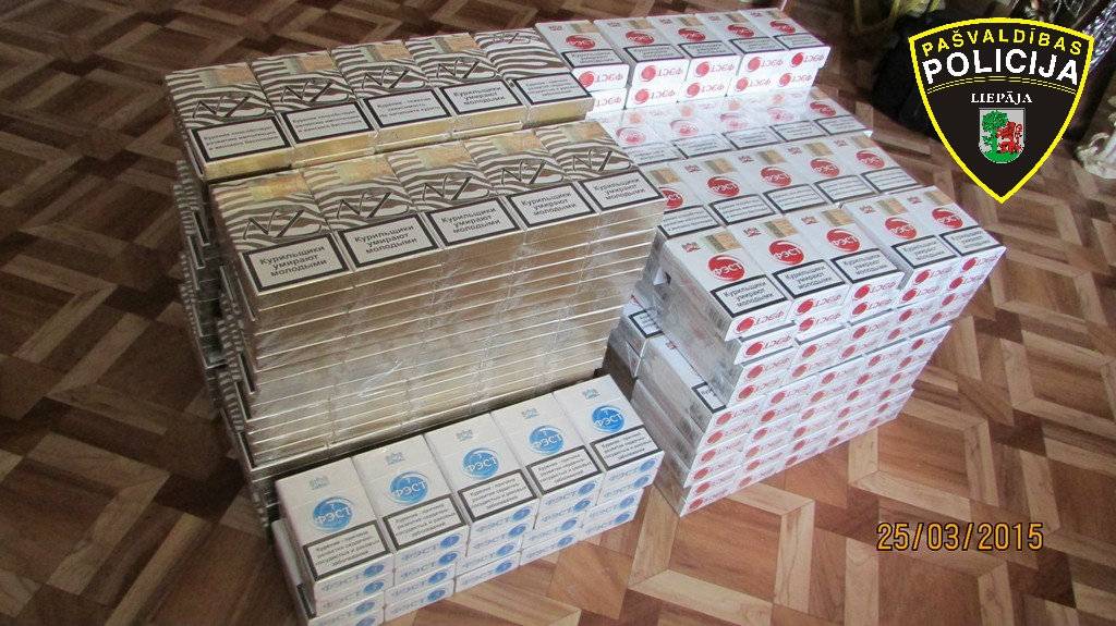 Nelikumīgi tirgo cigaretes