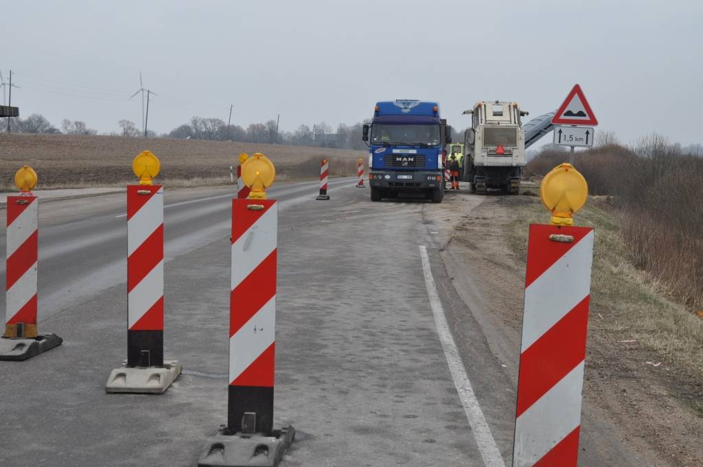 Šogad uz Liepājas šosejas remontdarbus plānots veikt 57,3 kilometru garumā