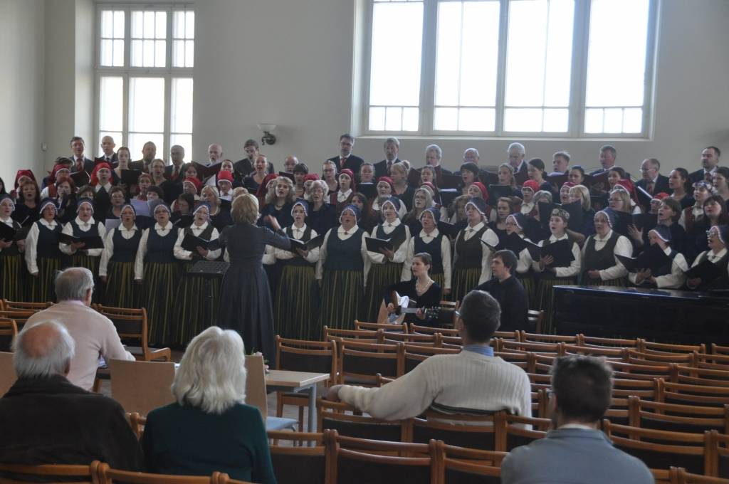 (papildināta) FOTO: Koru skate Liepājā