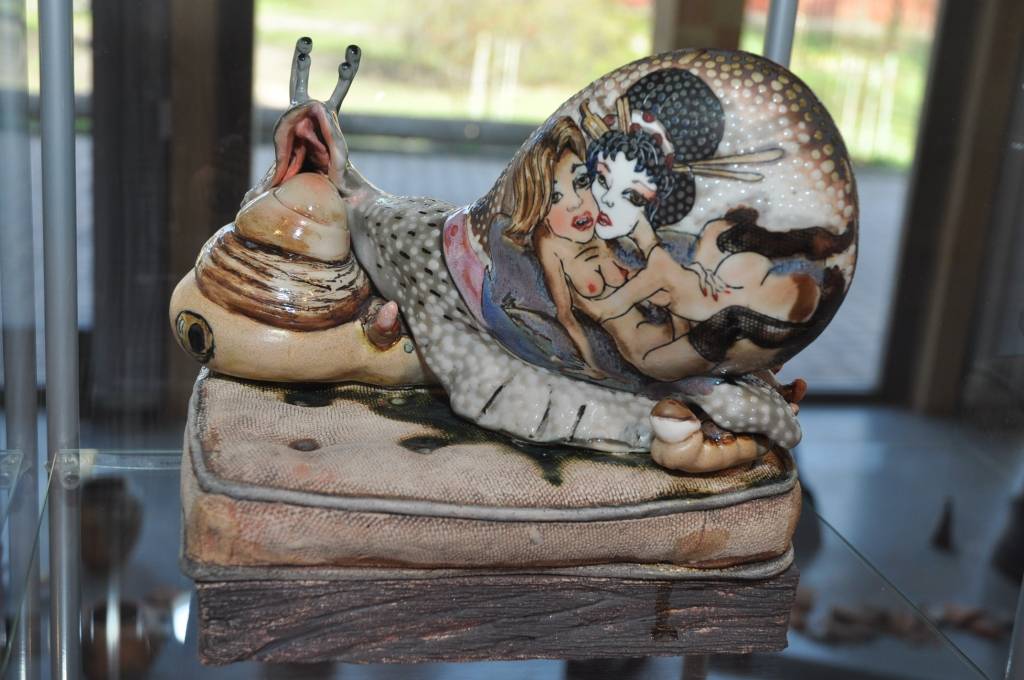 FOTO: "Zelta griezumu" ievada izstādes atklāšana