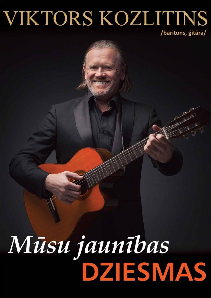Liepājā notiks Viktora Kozlitina koncerts "Mūsu jaunības dziesmas"