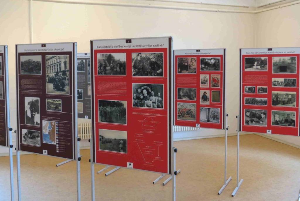 Liepājas muzejā "Liepāja okupāciju režīmos" skatāma izstāde par latviešu karavīriem Otrajā pasaules karā