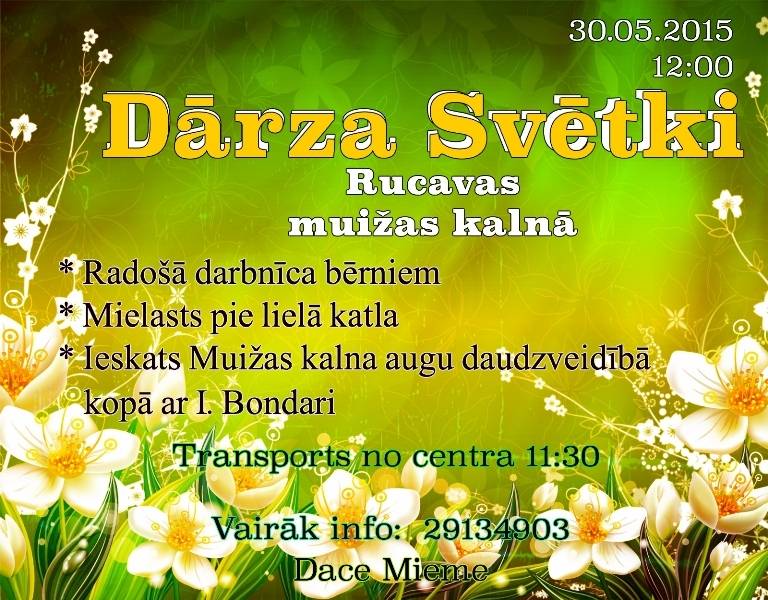 Dārza svētki Rucavā