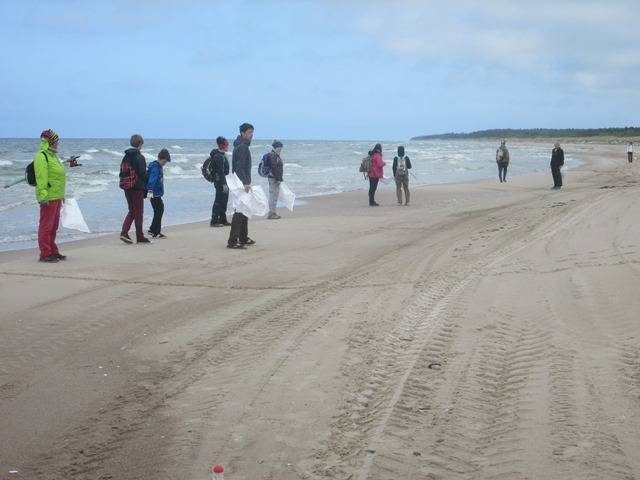 Ekspedīcijā "Mana jūra" piedalās arī ārvalstu aktīvisti