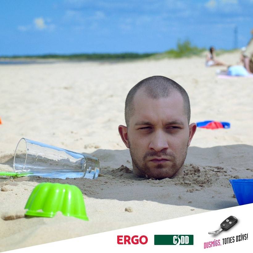 CSDD aicina "ierakt draugu smiltīs", lai nebrauktu dzēris