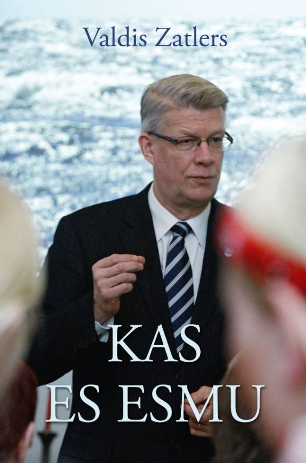 Liepājas skolas saņēmuša Valda Zatlera grāmatu "Kas es esmu"