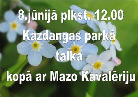 Kazdangas parkā notiks talka kopā ar Mazo kavalēriju