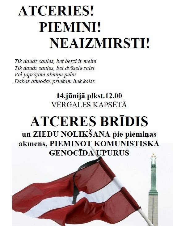 Atceres brīdis Vērgales kapsētā