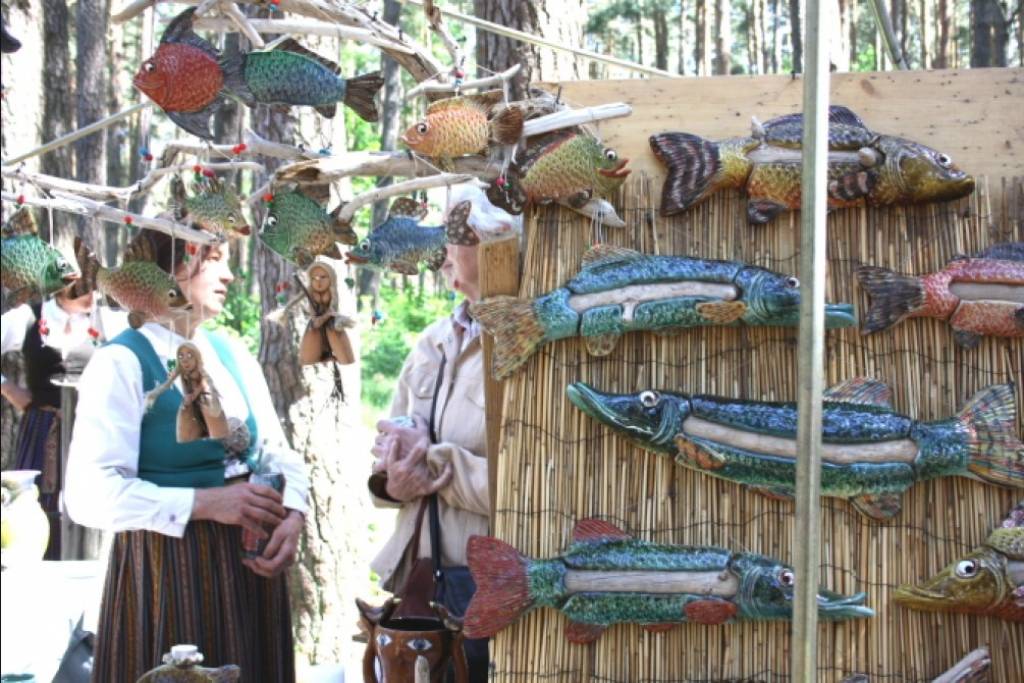 Brīvdabas muzeja gadatirgus fotogrāfijās