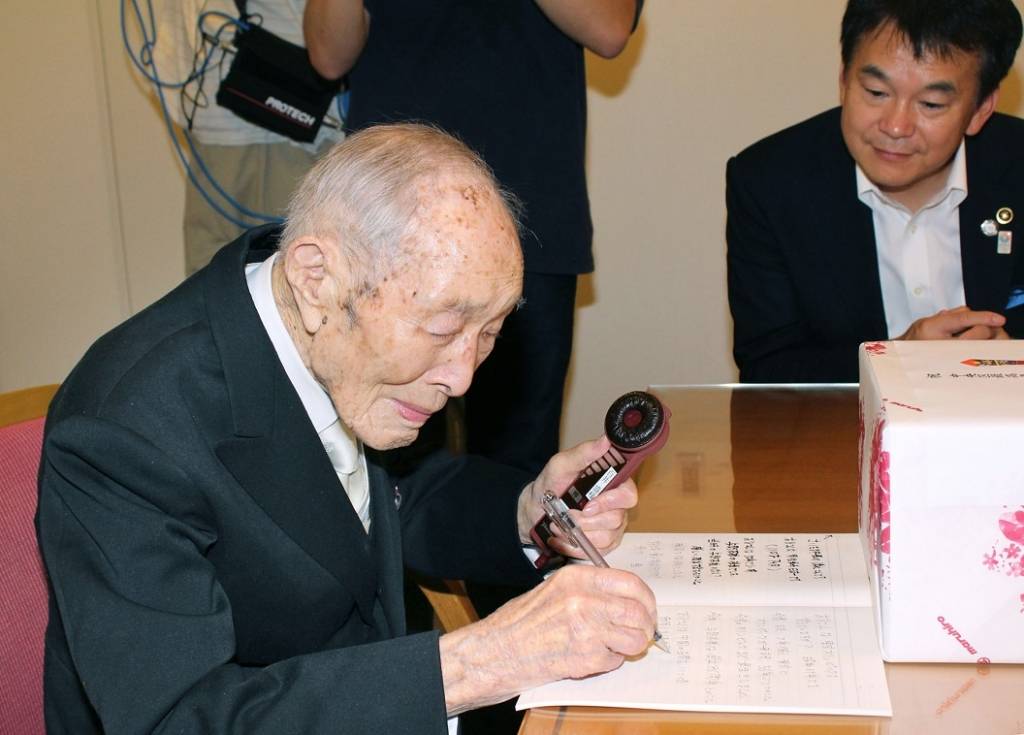 112 gadu vecumā miris pasaules vecākais vīrietis Sakari Momoji