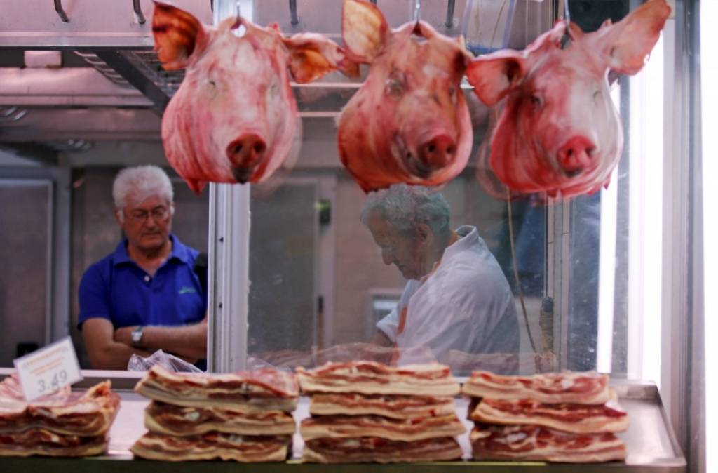 FOTO: Grieķijas tirgotāju izmisums