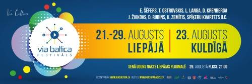 Sākusies biļešu pārdošana uz festivāla "Via Baltica" koncertiem