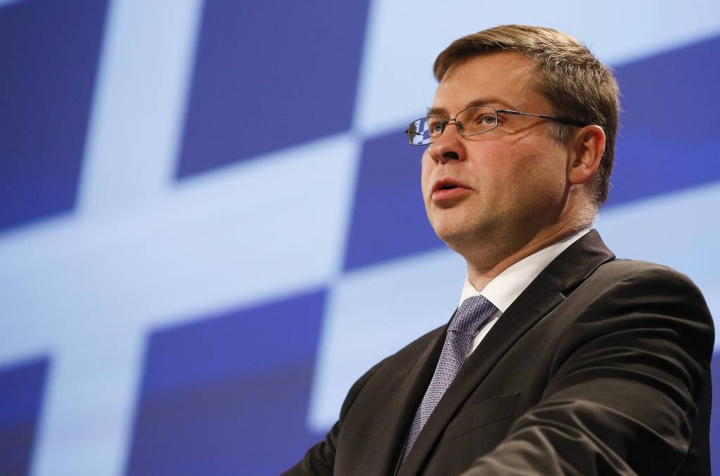 Dombrovskis: Reformu veikšana Grieķijā ir izdevīgāka, nekā defolts un izstāšanās no eirozonas