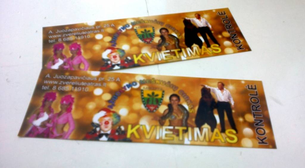 Laimē ielūgumus uz modernākā cirka Baltijā izrādi!