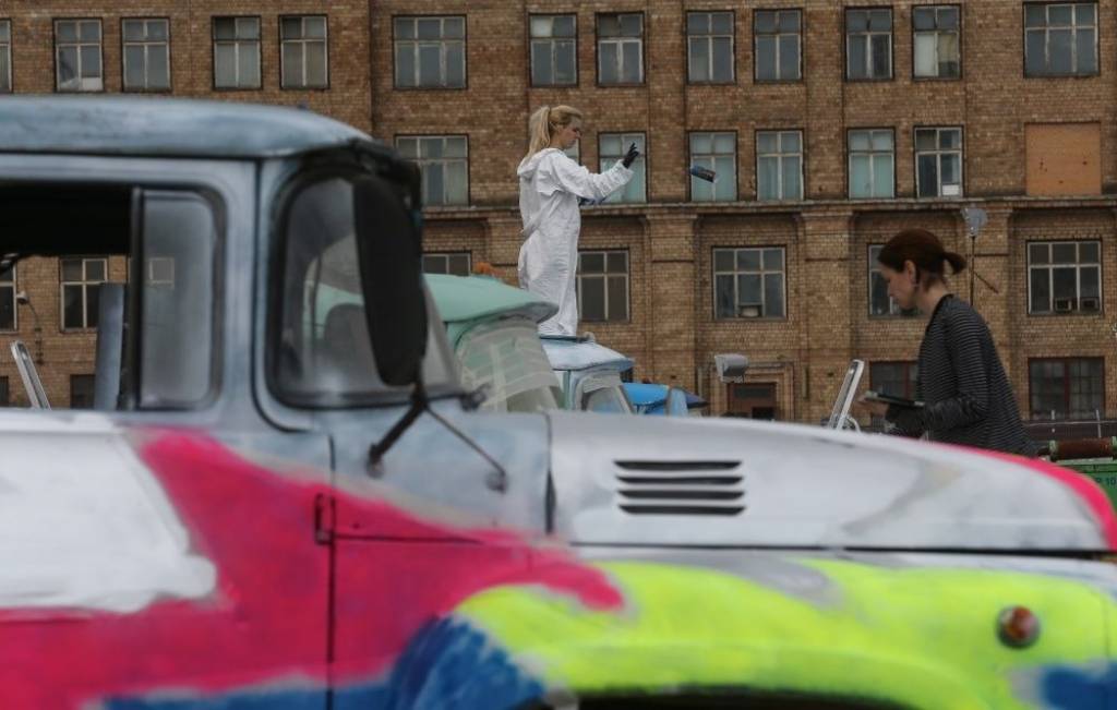 Bijušās ZIL rūpnīcas teritorijā atdzimst vecie kravas auto