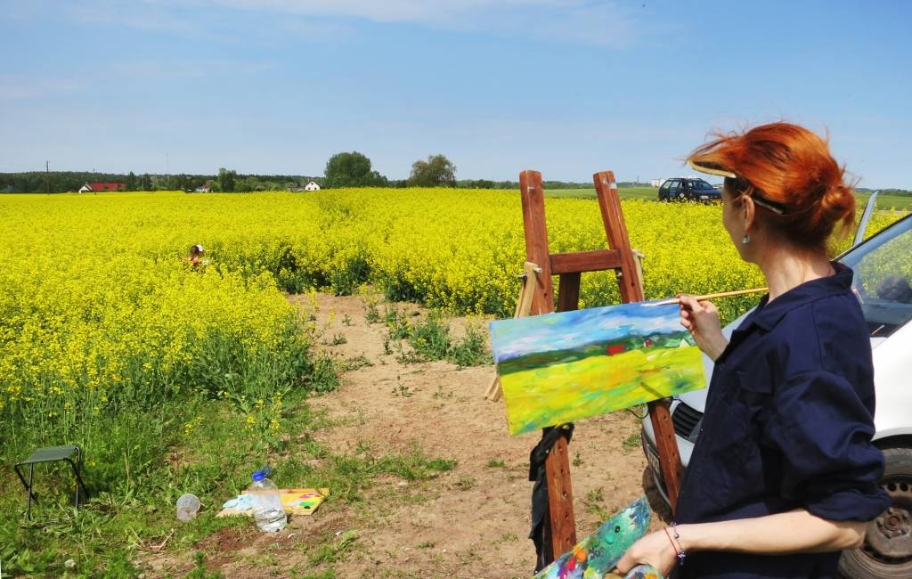 Ideju bodē atklās Agneses Blumfeldes gleznu izstādi