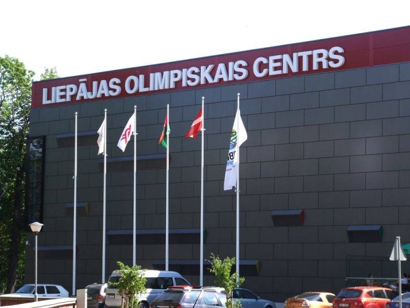 Pie Liepājas olimpiskā centra svinīgi atklās plāksni ar "Eiropas Sporta pilsētas 2016" logo