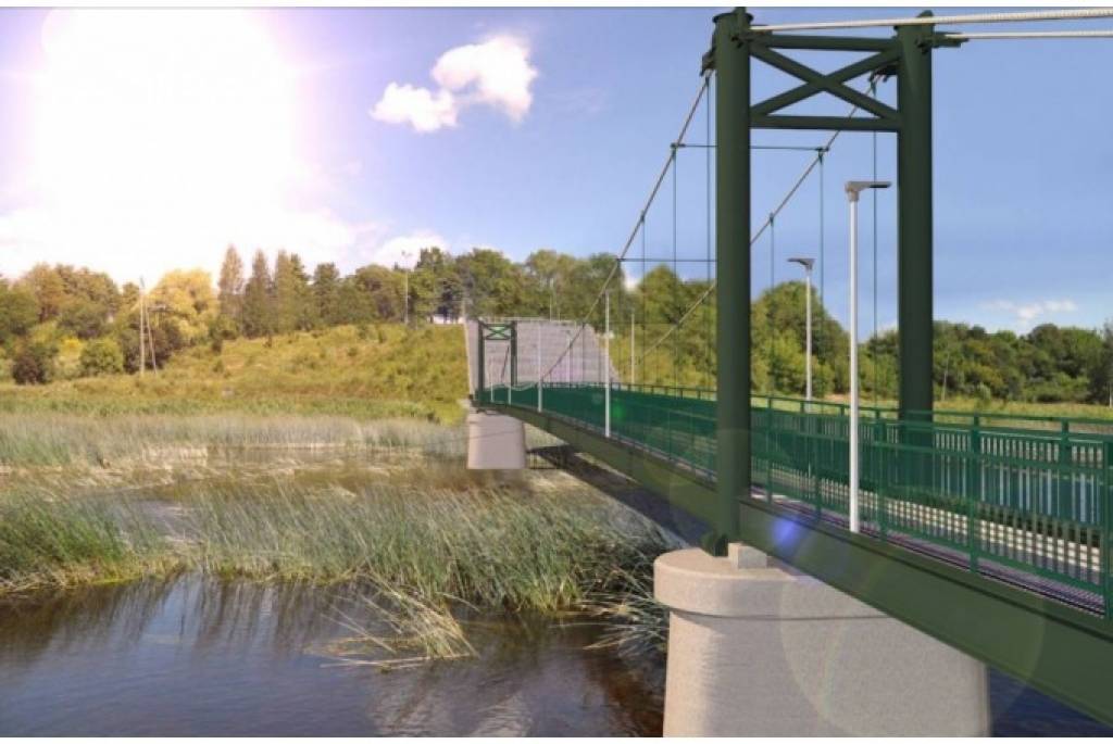 Pār Mūsu vēlas būvēt pusmiljonu eiro vērtu gājēju tiltiņu