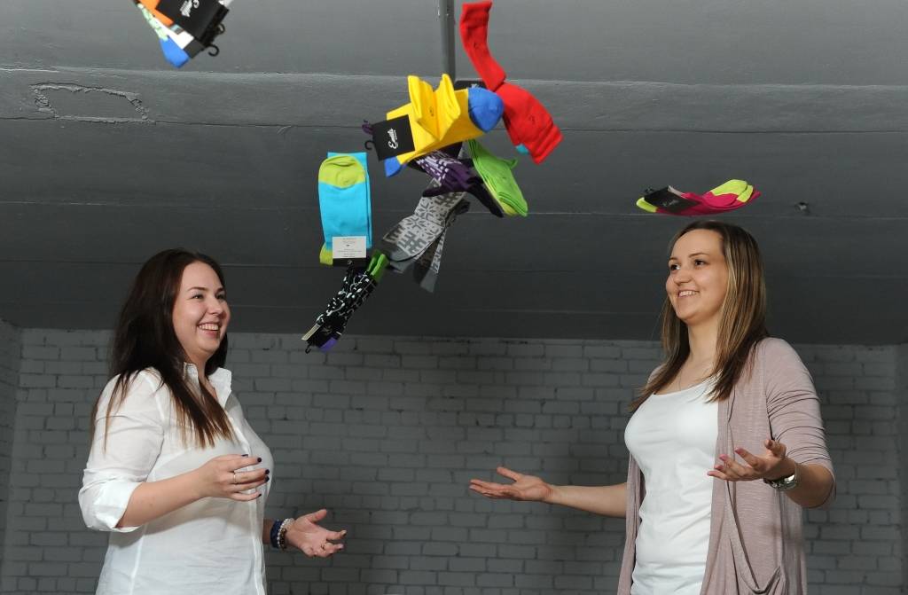 Sākam biznesu: Zeķes ne tikai tāpēc, lai kājas nesalst