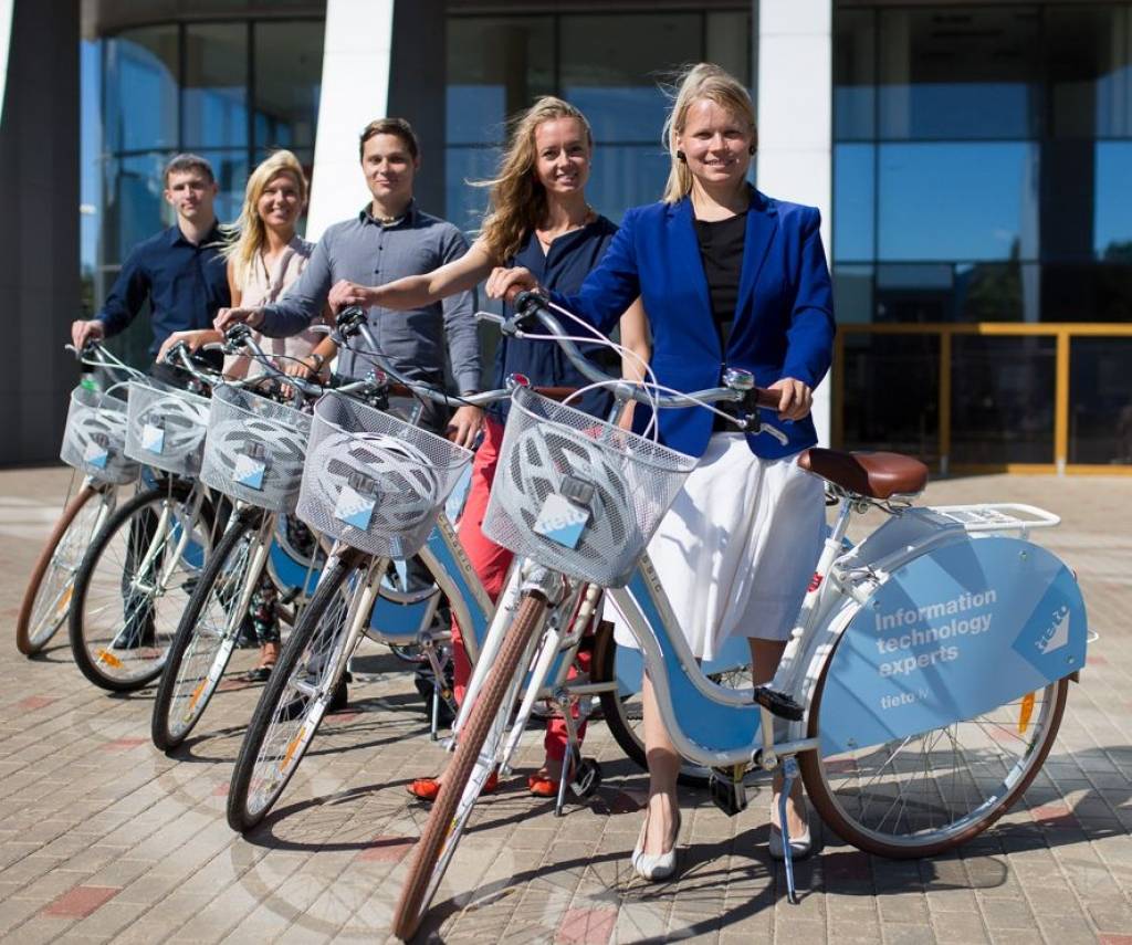 Tieto Latvia darbinieki ikdienā varēs izmantot uzņēmuma velosipēdus