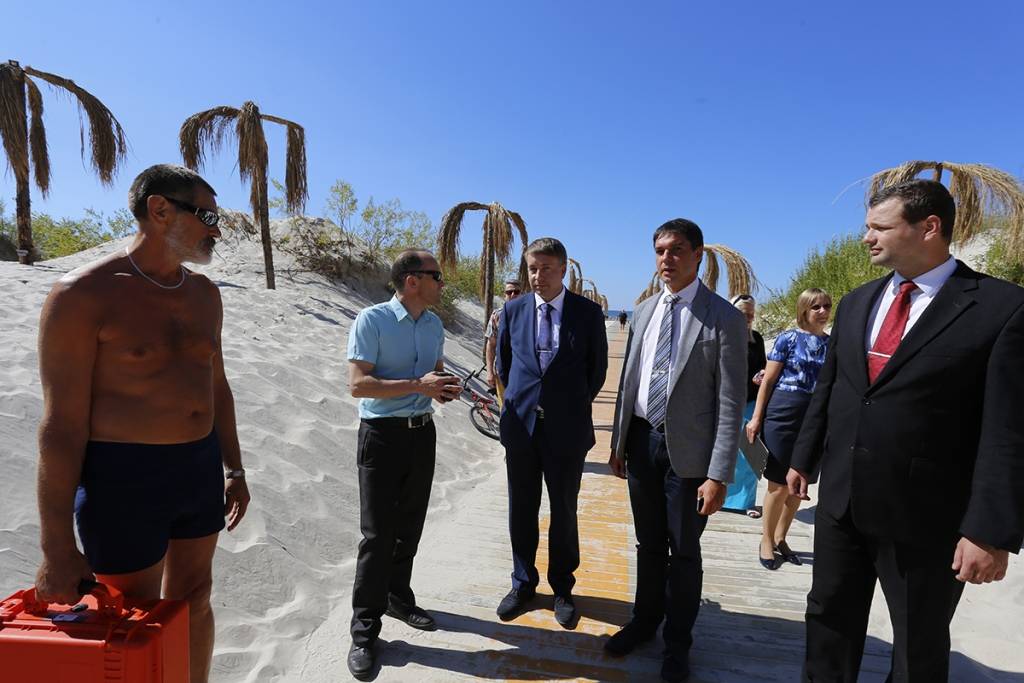 FOTO: Labklājības ministrs apmeklē Liepāju