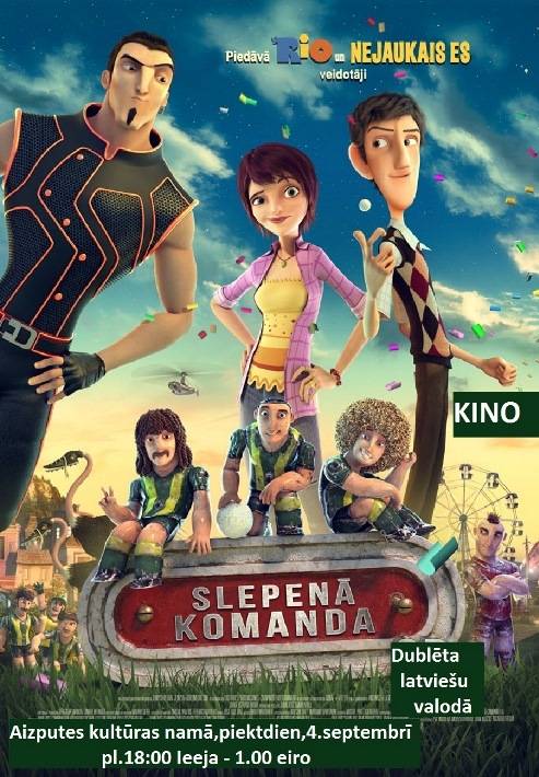 Animācijas filma “Slepenā komanda”