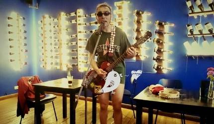 "Hardcore" un "Punk" mūziķis Zaķis no Cēsīm