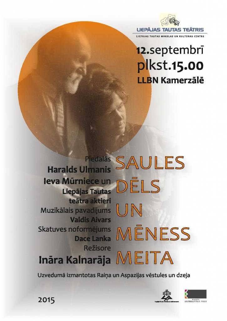 Liepājas Tautas teātris aicina uz pirmizrādi "Saules dēls un Mēness meita"