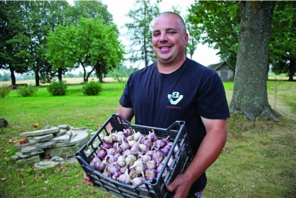 Ķiploku audzētājs: Ja ir zeme, tā ir jāapstrādā