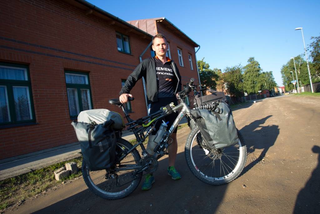 Velobraucēja ceļojums apkārt Latvijai, liek uzkavēties Liepājā ilgāk