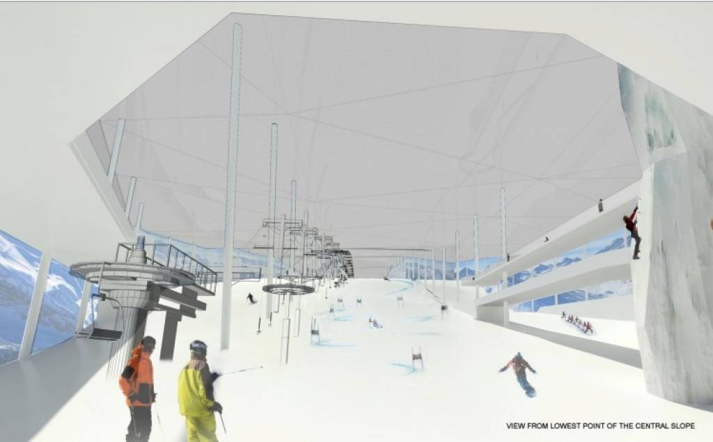 Norvēģija būvēs pasaulē lielāko iekštelpu slēpošanas centru