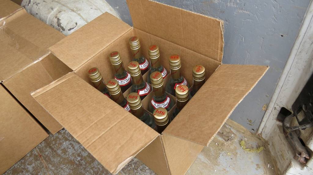 Šomēnes jau otro reizi pārtver viltota degvīna kravu