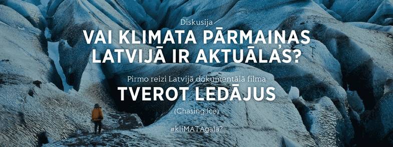 Liepājā notiks diskusija un filmas pirmizrāde par klimata pārmaiņām