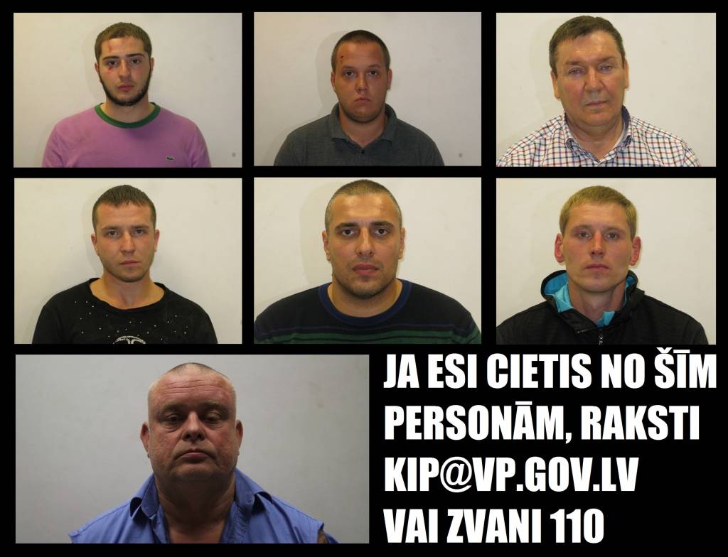 Rīgā par divu ārvalstu uzņēmēju nolaupīšanu aizturētas septiņas personas
