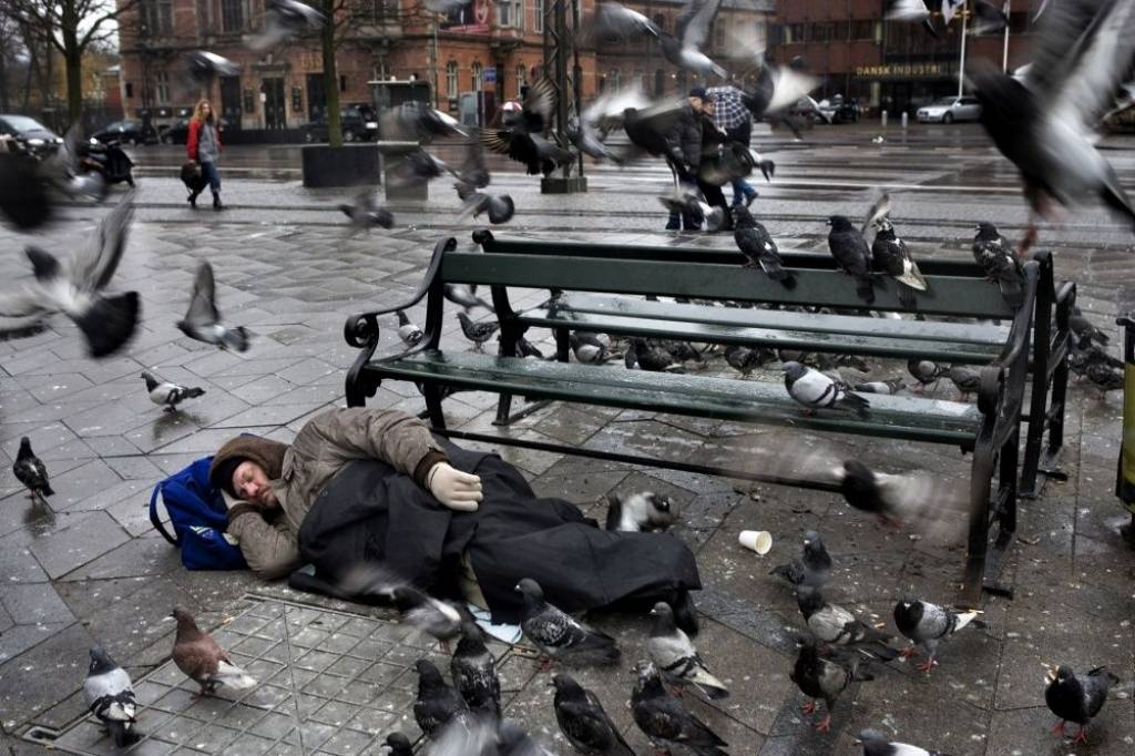 Dānijā pieaug bezpajumtnieku skaits