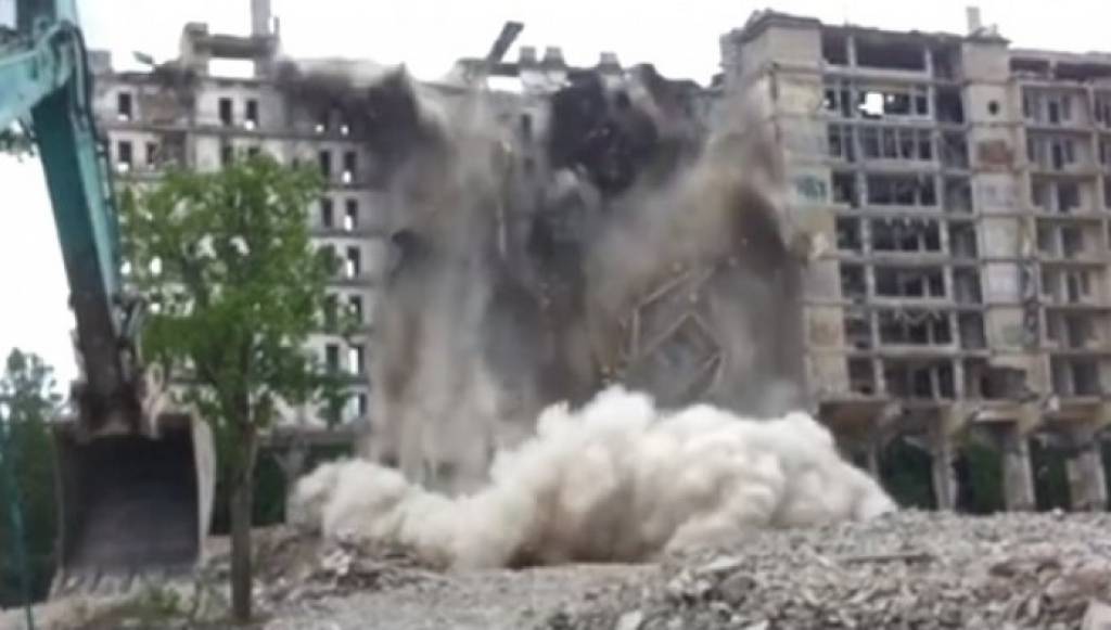 Demontēts viens bijušās sanatorijas Līva korpuss; otru īpašnieki vēlas attīstīt