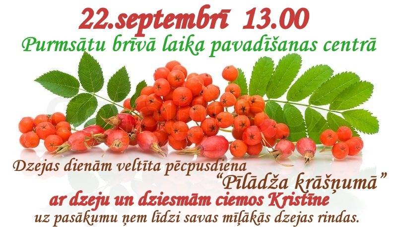 Dzejas dienām veltīta pēcpusdiena "Pīlādža krāšņumā"