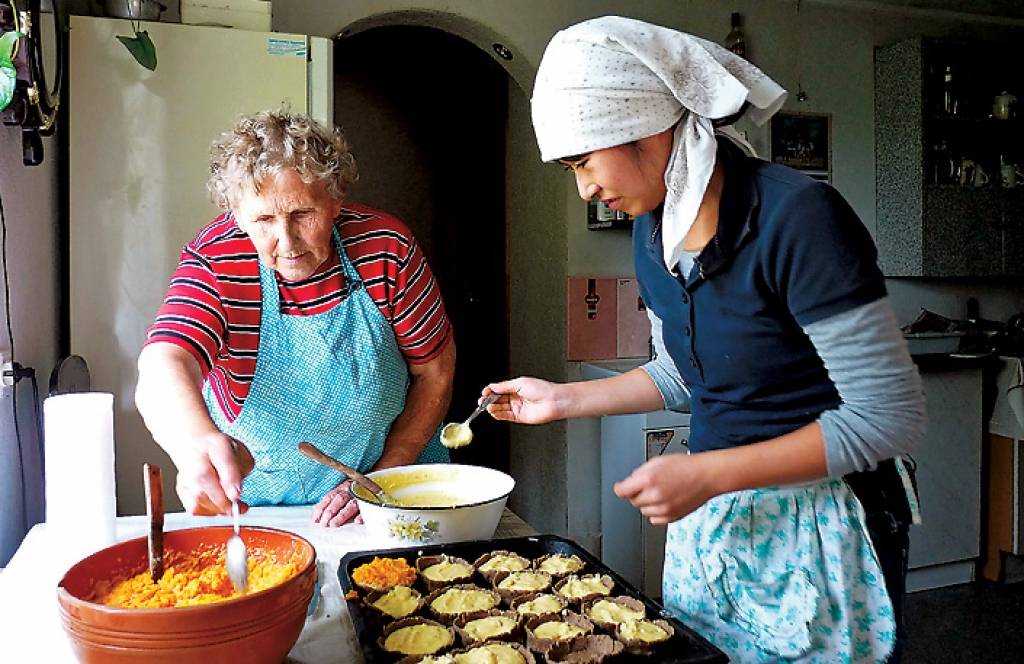 Japāniete, kas ir sajūsmā par sklandraušiem
