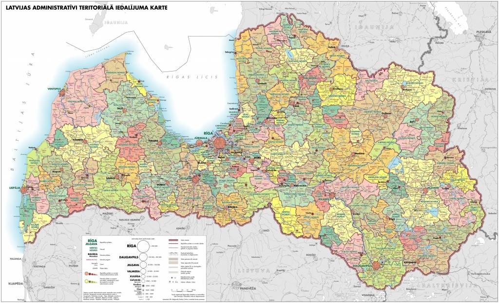 VARAM "58 novadu variants" paredz vienā teritoriālajā iedalījumā iekļaut Rucavas, Nīcas, Grobiņas, Durbes un Pāvilostas novadus