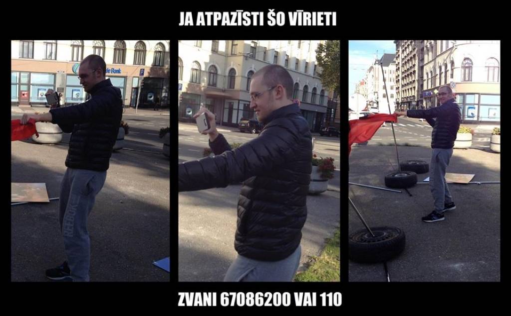 Policija lūdz palīdzību ekspozīcijas Maidana cilvēki demolētāju atpazīšanā