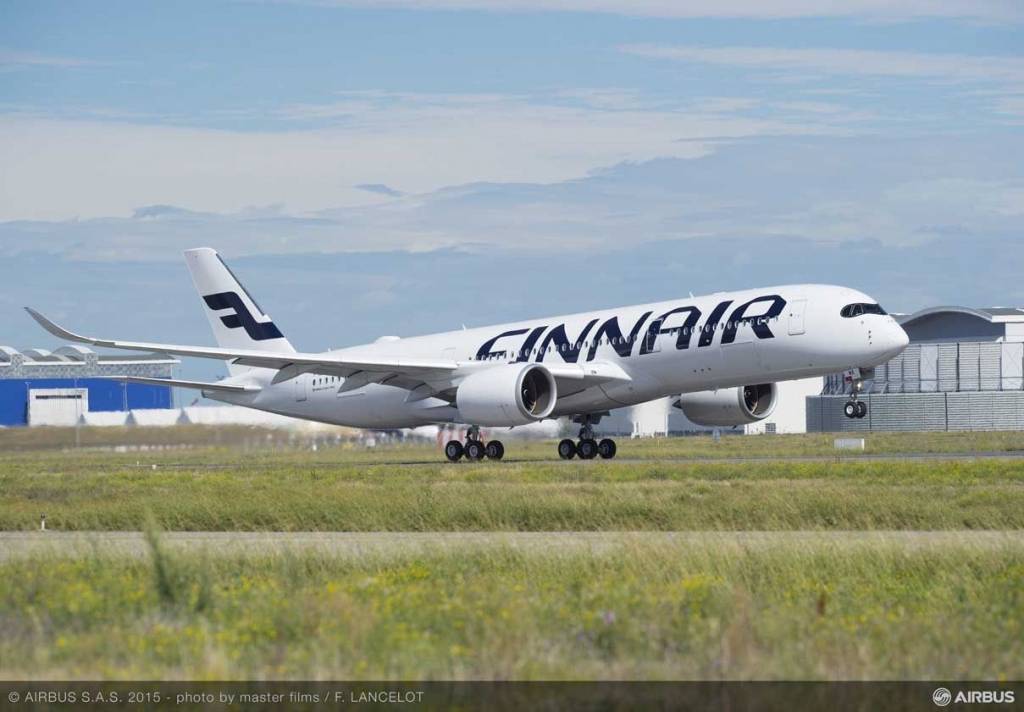 Finnair kļūst par pirmo aviokompāniju Eiropā, kas saņēmusi A350 XWB