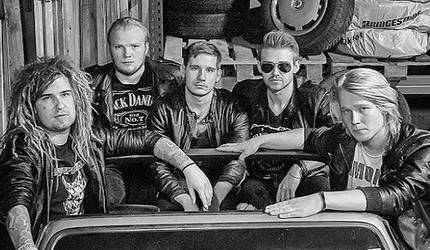 Dānijas grupas "Junkyard Drive" koncerts Liepājā