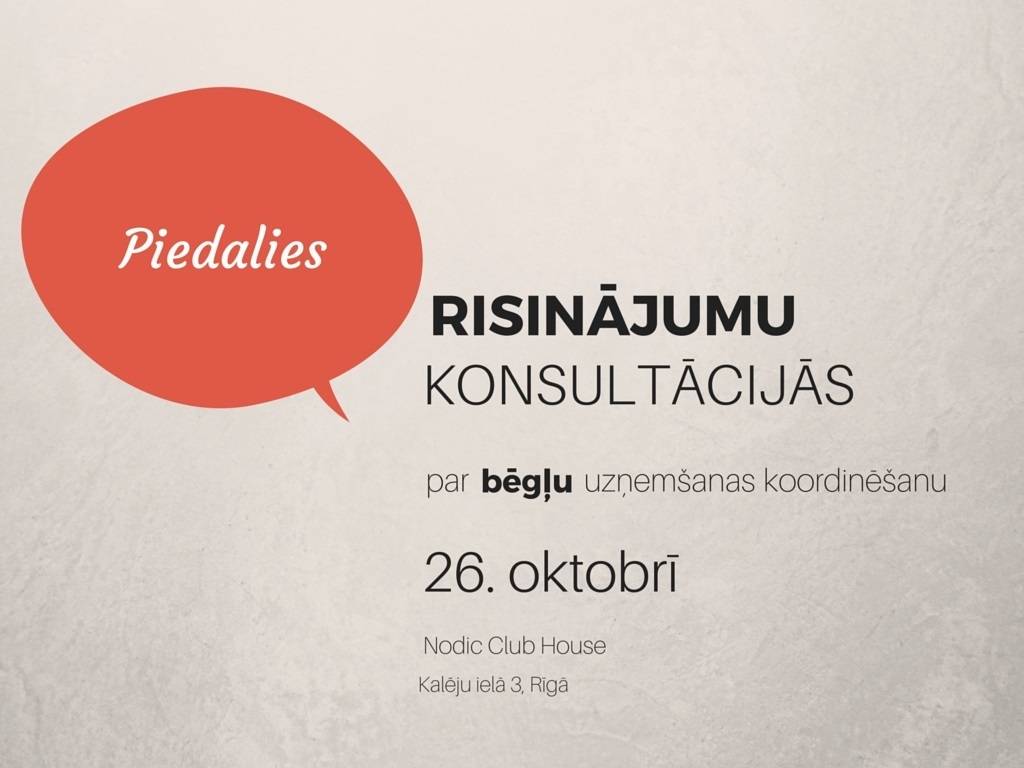 VIDEO tiešraide: Diskusija par bēgļu uzņemšanu un integrāciju