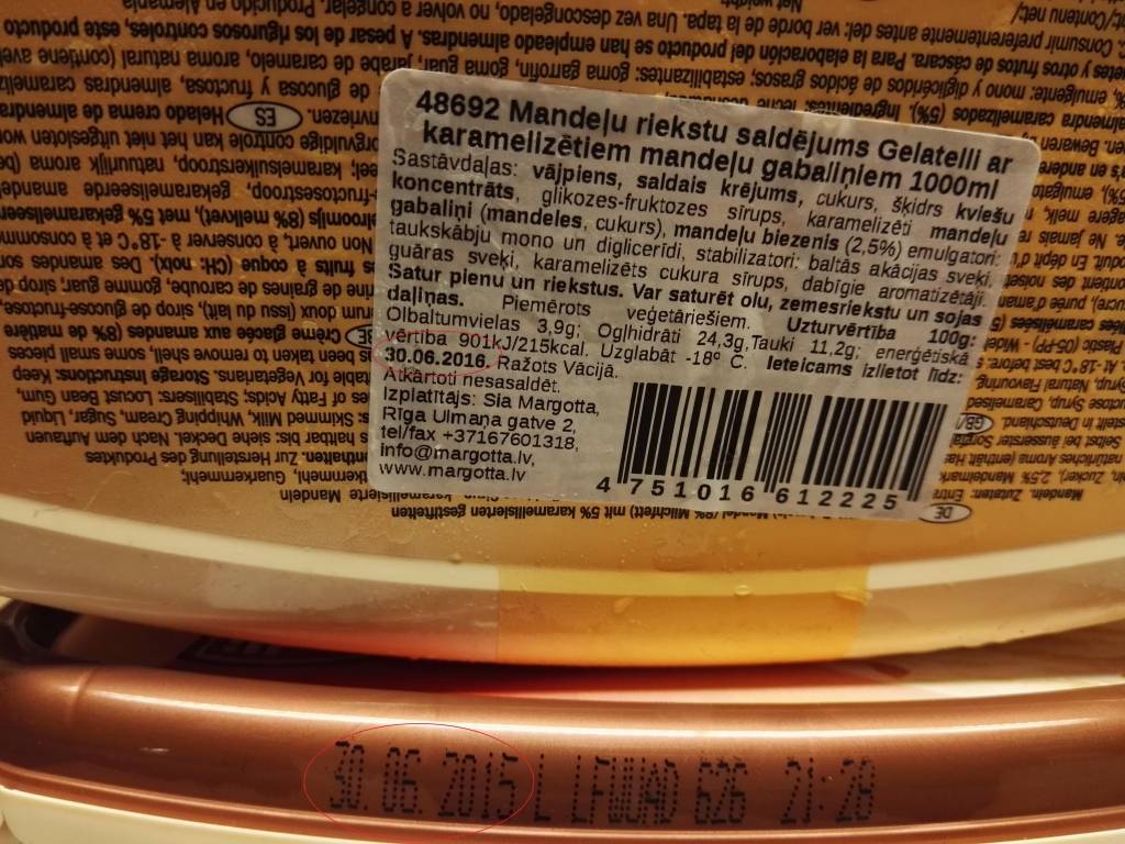 PVD atklāj vērienīgu pārtikas produktu pārmarķēšanu