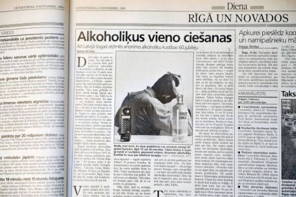 Vēsture Dienā: Sabiedrība, kas dzer