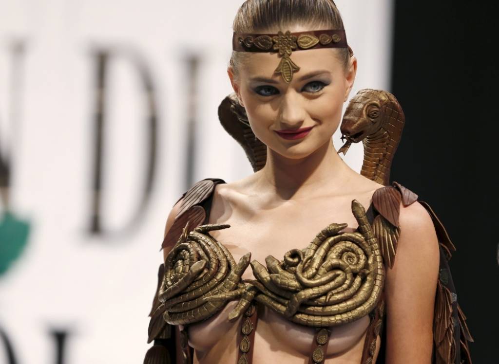 FOTO: Šokolādes modes šovs