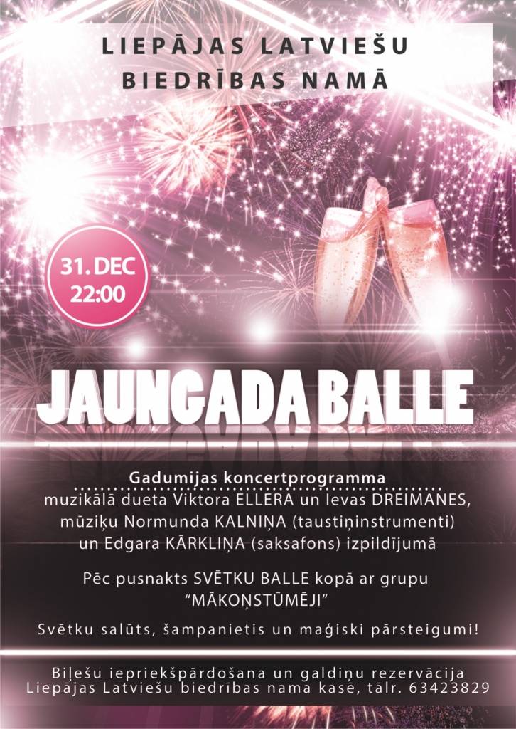 Jaungada balle Liepājā