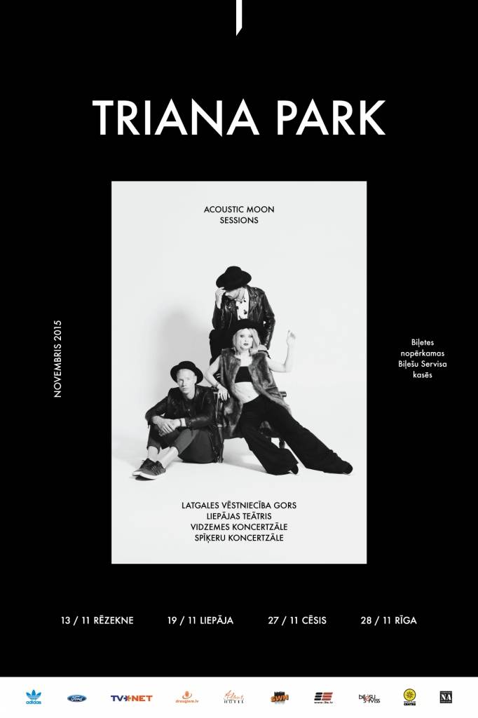 Liepājas teātrī spēlēs atraktīvā latviešu grupa "Triānas parks"